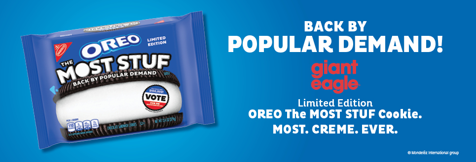 OREO® The Most Stuf: Back By Popular Demand!