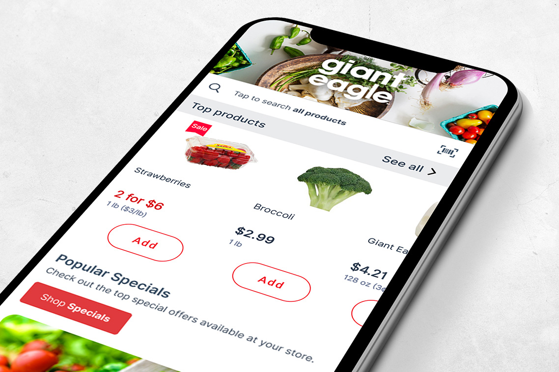 Giant Eagle Grocery App