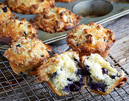 Ricotta Blueberry Muffins