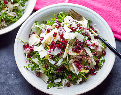 Tricolor Salad with Pomegranate