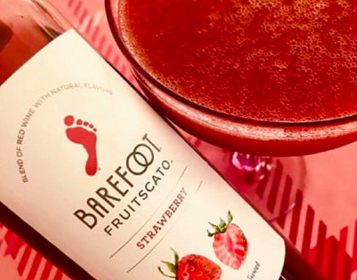Barefoot Strawberry Fruitscato Slushy