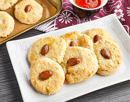 
Chinese Almond Cookies
