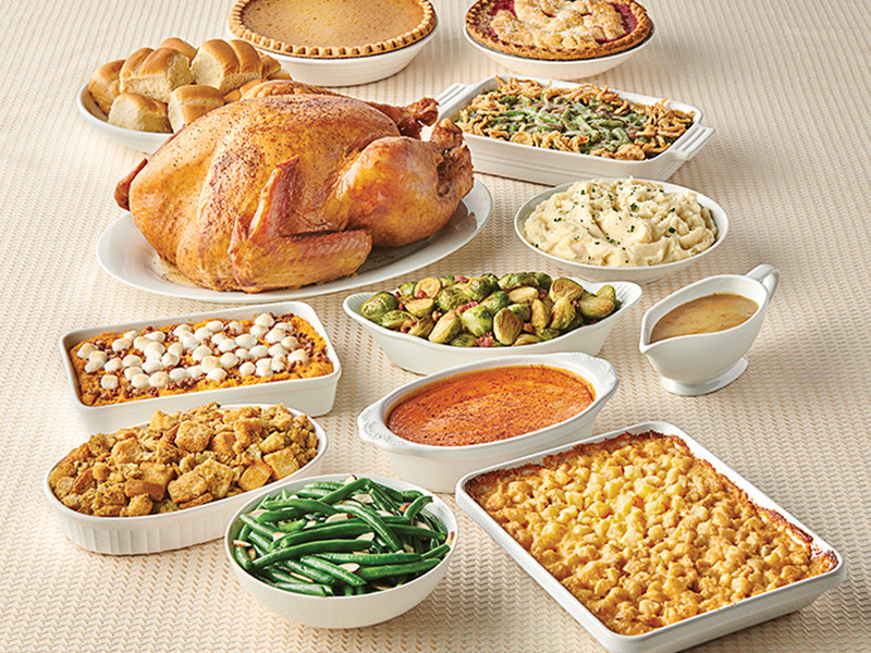 Grand Feast Whole Turkey Dinner Bundle