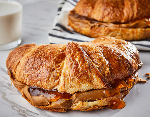 PBJ  Croissant with Cookie Butter